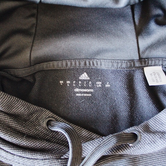 Adidas Hoodie. Gray - Picture 4 of 4